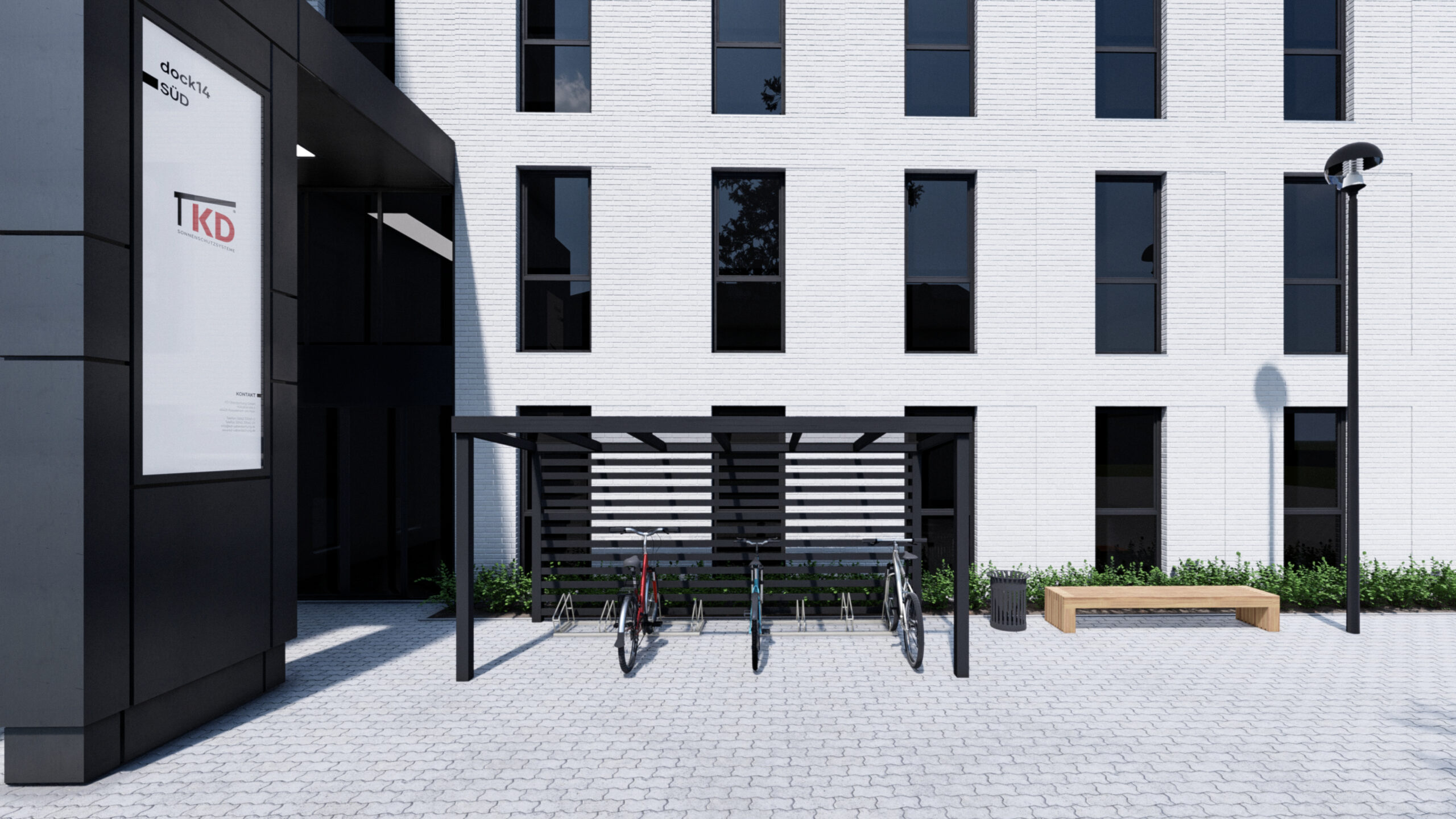 RR Fahrradüberdachung, Fahrradunterstand