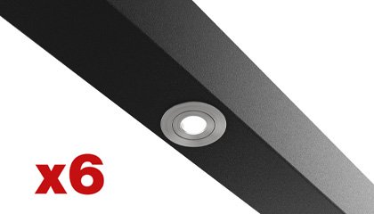 LED Beleuchtung 1 Set – 6 LED´s